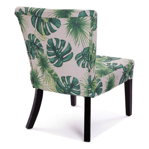 Armchair Leaves Polyester (64 X 73 x 50 cm) BigBuy Home