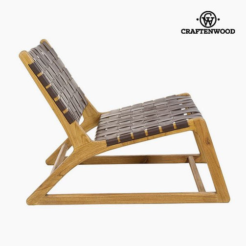 Armchair Mindi wood (60 x 80 x 70 cm) by Craftenwood BigBuy Home