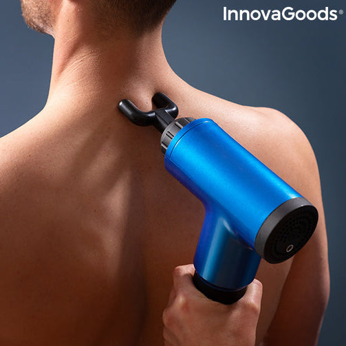 Massage Gun for Relaxation and Muscle Recovery Relaxer InnovaGoods InnovaGoods