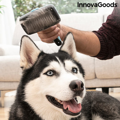 Cleaning Brush for Pets with Retractable Bristles Groombot InnovaGoods InnovaGoods