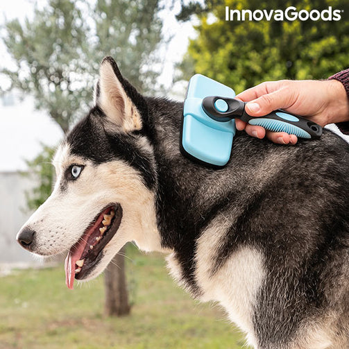 Cleaning Brush for Pets with Retractable Bristles Groombot InnovaGoods InnovaGoods