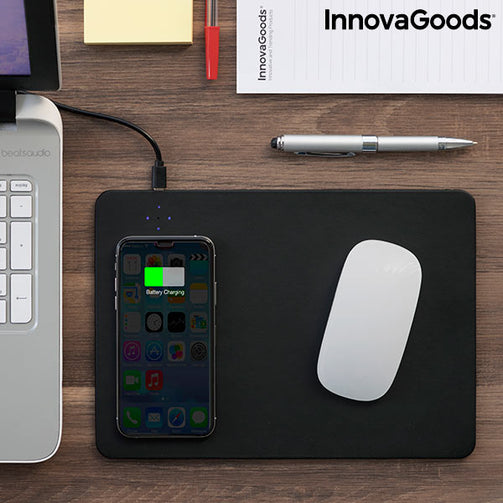 2-in-1 Mouse Mat with Wireless Charging Padwer InnovaGoods InnovaGoods
