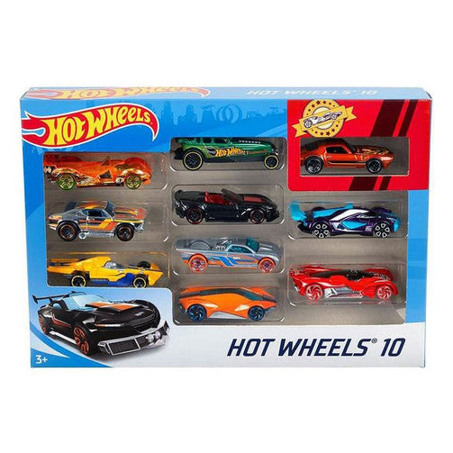 Vehicle Playset Hot Wheels Metal (10 Pcs) Hot Wheels