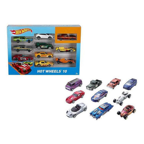Vehicle Playset Hot Wheels Metal (10 Pcs) Hot Wheels