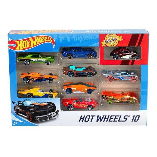 Vehicle Playset Hot Wheels Metal (10 Pcs) Hot Wheels