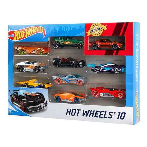 Vehicle Playset Hot Wheels Metal (10 Pcs) Hot Wheels