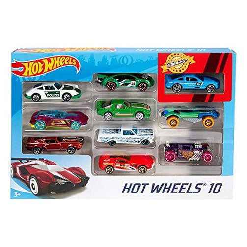 Vehicle Playset Hot Wheels Metal (10 Pcs) Hot Wheels
