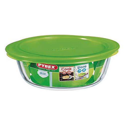 Hermetic Lunch Box Pyrex C&S Transparent Borosilicate Glass Pyrex