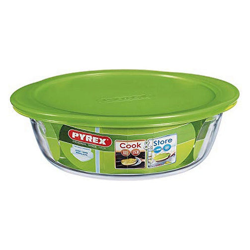 Hermetic Lunch Box Pyrex C&S Transparent Borosilicate Glass Pyrex