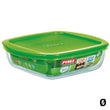 Hermetic Lunch Box Pyrex C&S Transparent Borosilicate Glass Pyrex