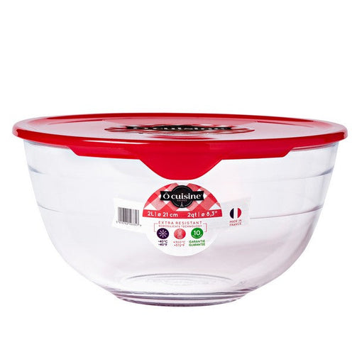 Lunch box Ô Cuisine PREP&STORE Transparent Glass Ô Cuisine