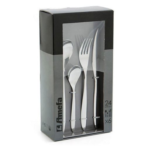 Cutlery set Amefa Actual (24 pcs) Stainless steel Amefa