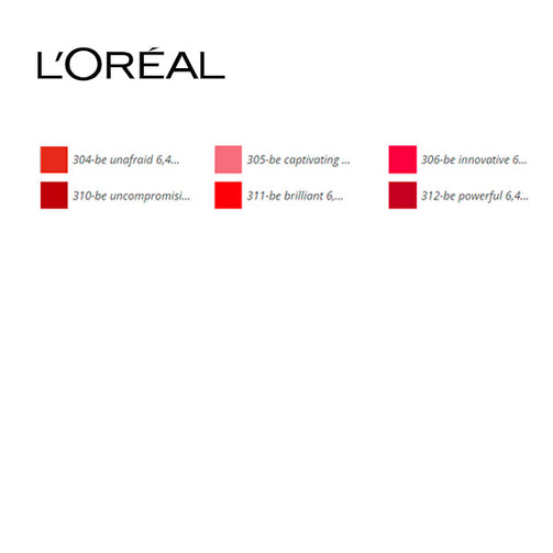 Lip-gloss Brilliant Signature L'Oreal Make Up (6,40 ml) L'Oreal Make Up
