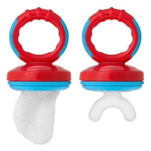 Feeder Filter and Teether 2 x 1 Red Blue BigBuy Fun