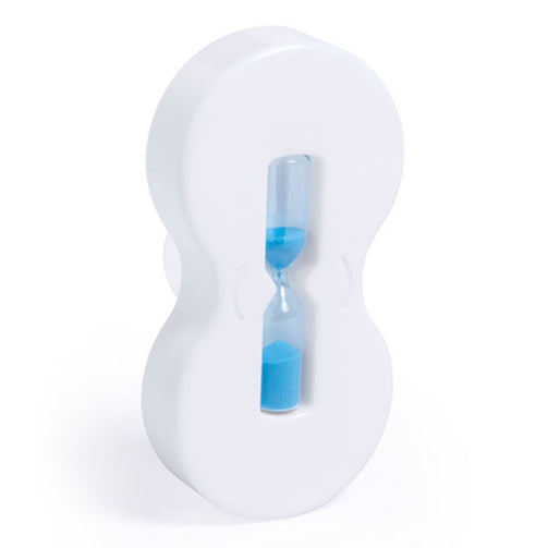 Hourglass with suction pad 5' 145278 BigBuy Home