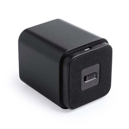 Wireless Bluetooth Speaker USB 3W Black 146132 BigBuy Tech