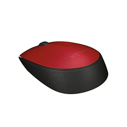 Wireless Mouse Logitech M171 1000 dpi Black Red Logitech