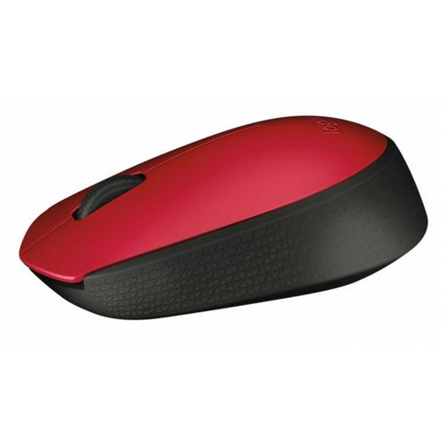 Wireless Mouse Logitech M171 1000 dpi Black Red Logitech