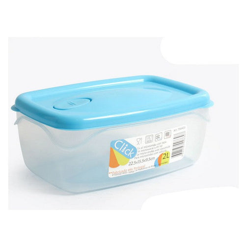 Lunch box Rectangular Microwave BigBuy Cooking