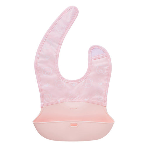 Bib Foldable Easy Light pink BigBuy Kids