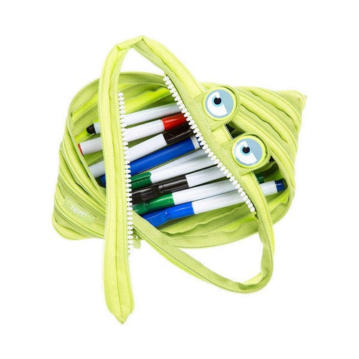 School Case Nikidom Wildlings Jumbo Pouch Clip Strip Nikidom