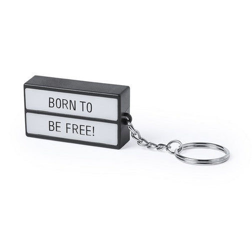 Keychain Lightbox LED 145990 BigBuy Gadget