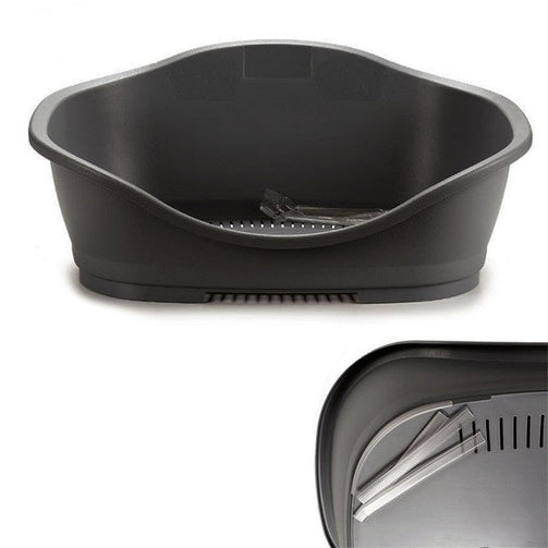 Dog Bed Grey Plastic (49 x 27,5 x 68 cm) Stefanplast