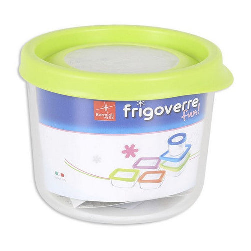 Round Lunch Box with Lid Fun Bormioli (12 x 9,9 cm) Bormioli