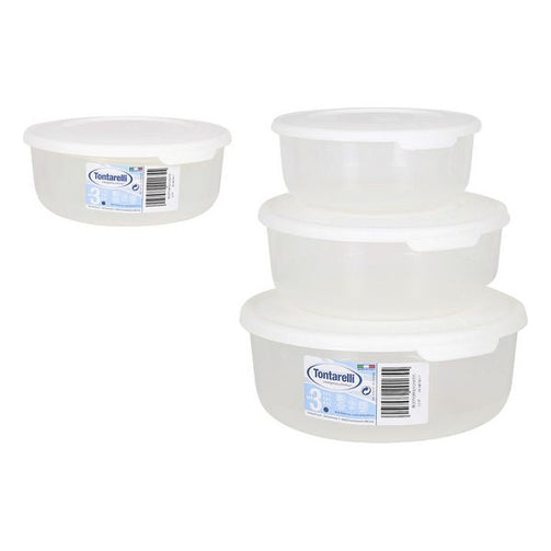 Set of 3 lunch boxes Tontarelli (0,5 - 1 - 2 L) Tontarelli