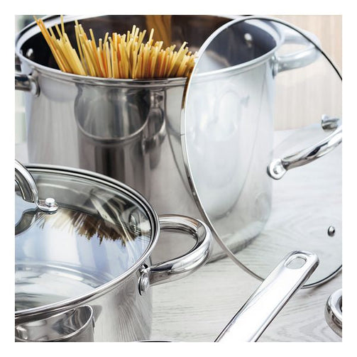 Pot with Glass Lid Quid Stainless steel Quid