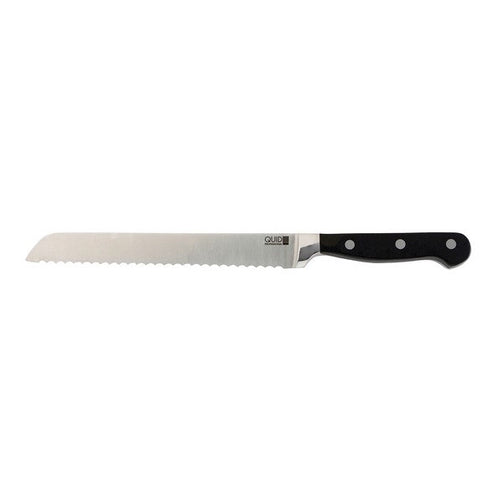 Bread Knife Quid Professional Inox Chef Black (20 cm) Quid Professional