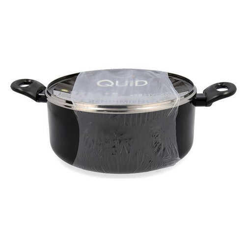 Casserole with glass lid Quid Hydra Aluminium Quid