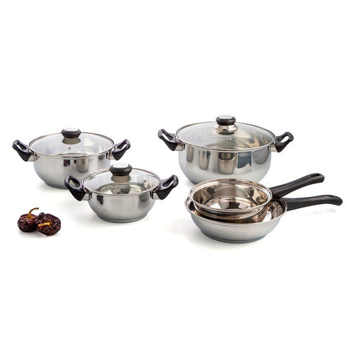 Cookware Quid Habitat Stainless steel (5 pcs) Quid