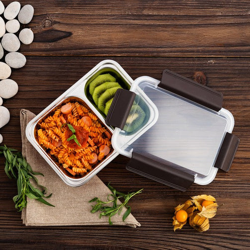 Lunch box Quid GO XTREM Stainless steel (22,5 x 16 x 7 cm) Quid