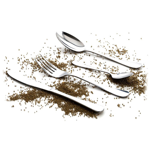 Set of Spoons Quid Lines (3 pcs) Stainless steel Quid