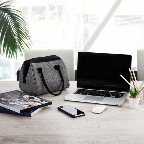 Lunch box Quid Go Metropoli Textile (24 x 18 x 19 cm) Quid