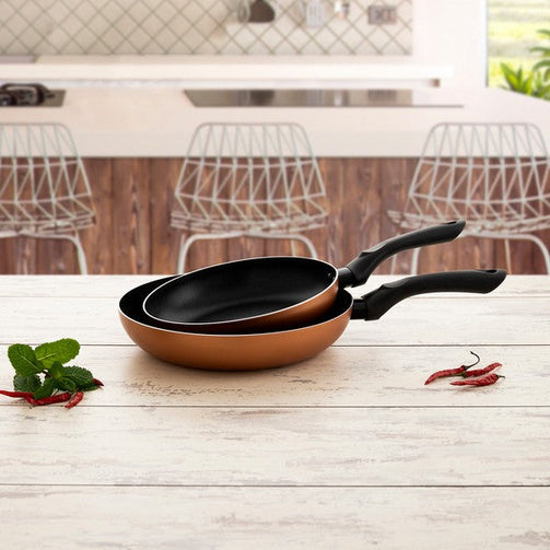 Set of pans Quid Glam Aluminium 22/26 cm (2 pcs) Quid