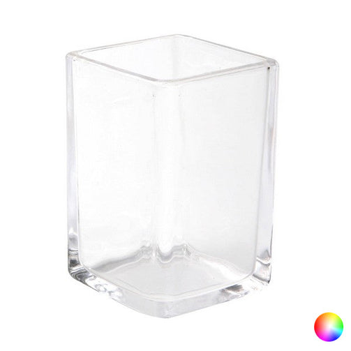 Toothbrush Holder Crystal BigBuy Home