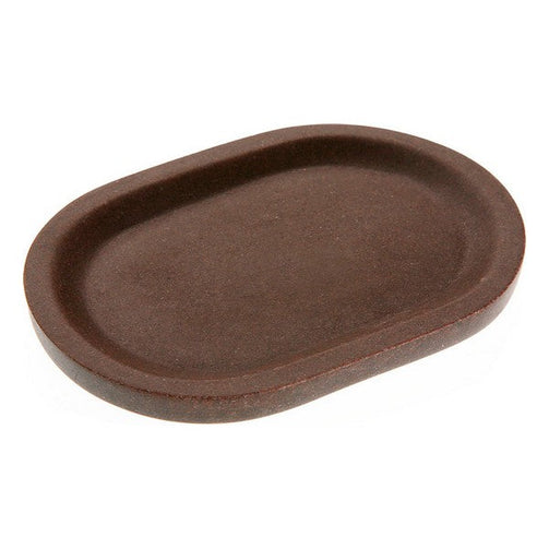 soap dish Resin Brown BigBuy Home