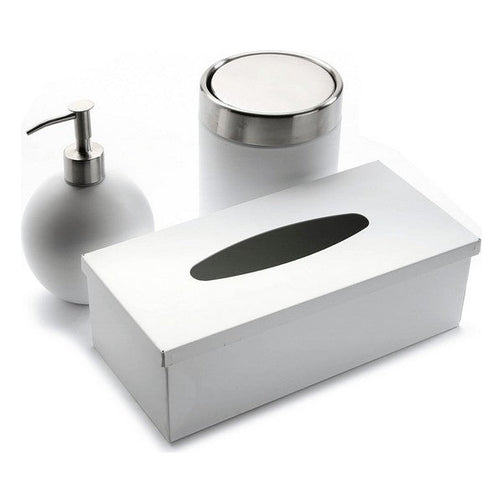 Soap Dispenser Steel Fusion BigBuy Home