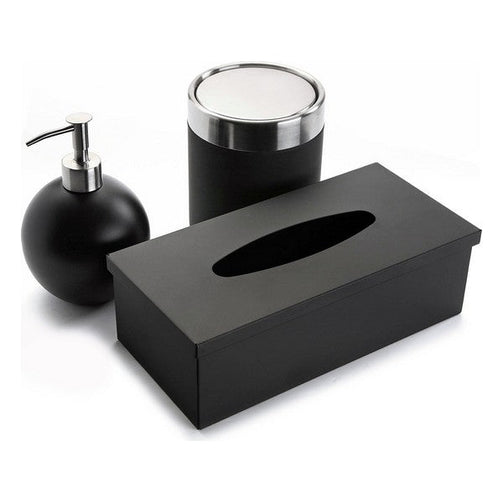 Soap Dispenser Steel Fusion BigBuy Home