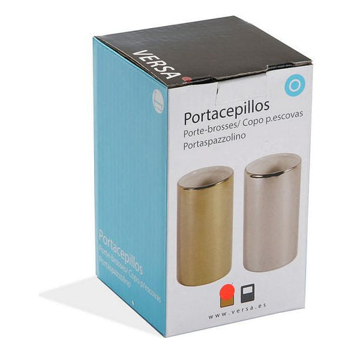 Toothbrush Holder Silver BigBuy Home