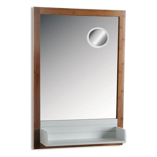 Magnifying Mirror (3 x 13 x 13 cm) (x5) BigBuy Home