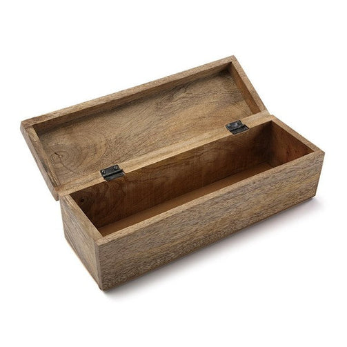 Decorative box Wood BigBuy Home