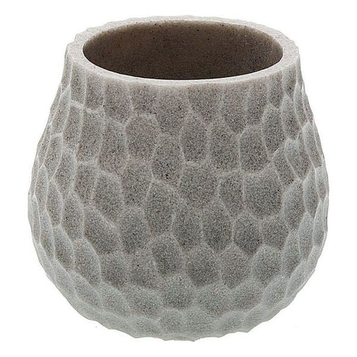 Toothbrush Holder Resin Stone BigBuy Home