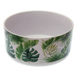 Salad Bowl New Leaves Porcelain (22,2 x 11 x 22,2 cm) BigBuy Home