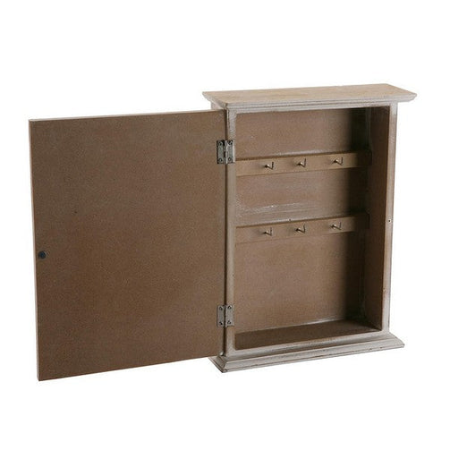 Decorative box Akantha Keys BigBuy Home