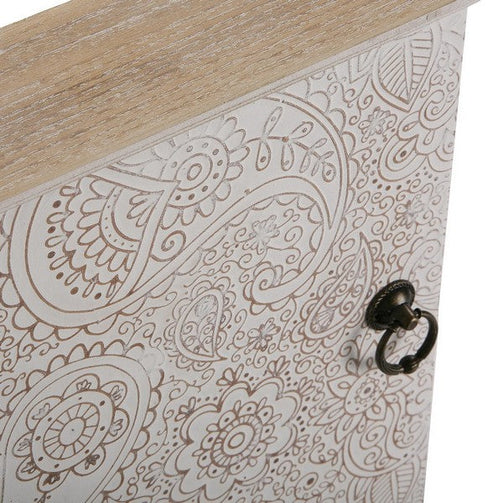 Decorative box Akantha Keys BigBuy Home
