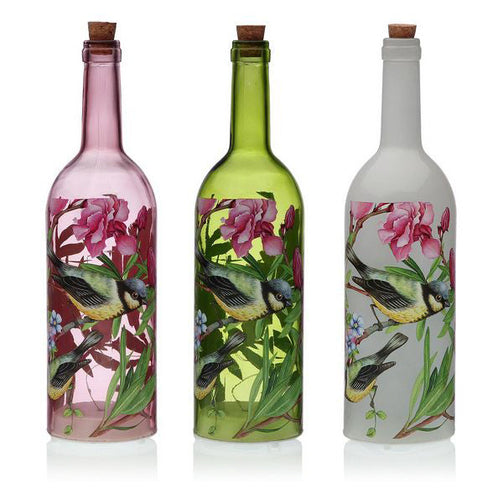 LED Bottle Crystal Music BigBuy Home