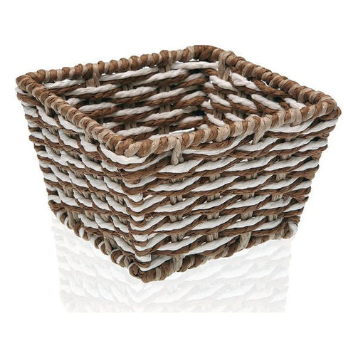 Basket Paper Plastic (14 x 9 x 14 cm) BigBuy Home